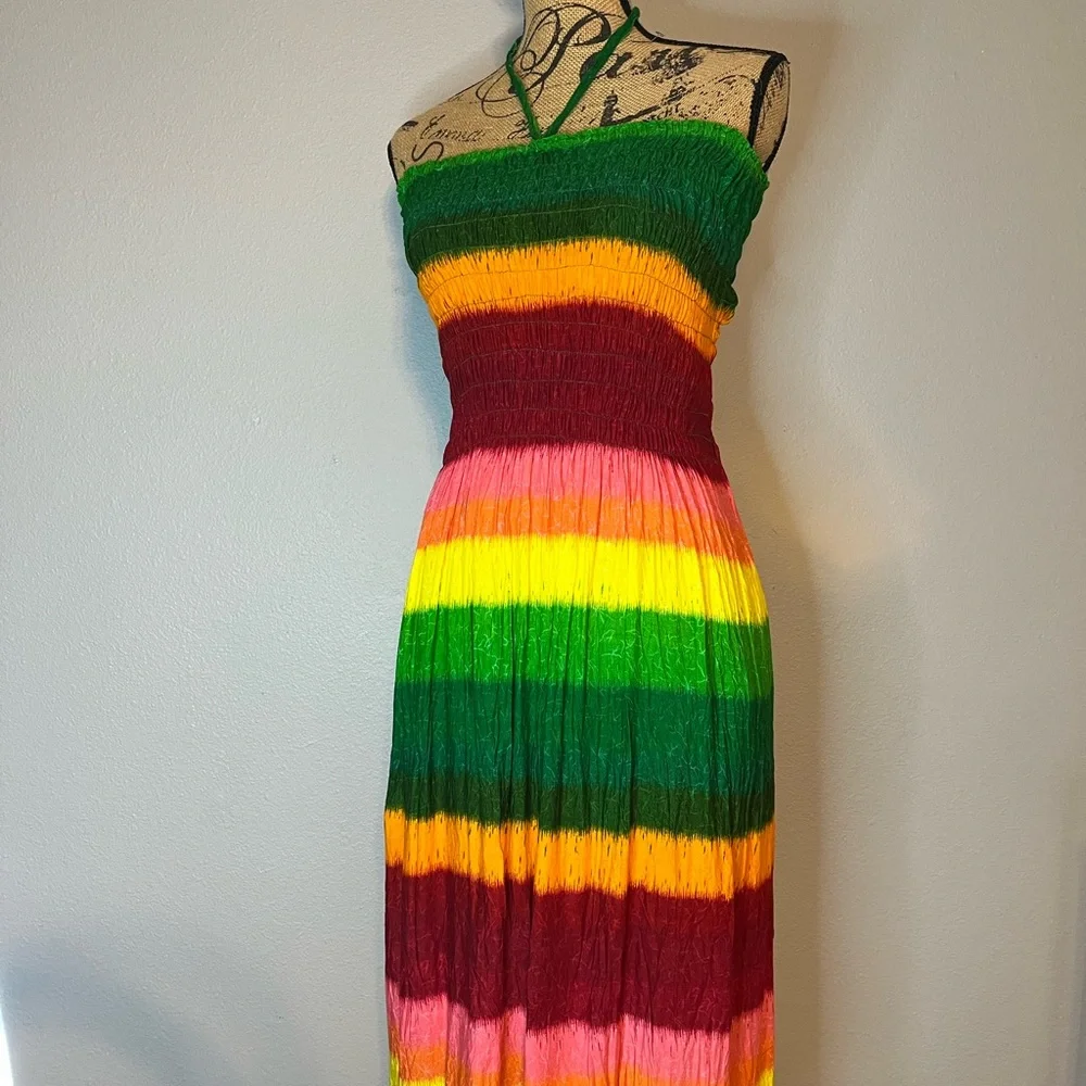 EUC 💯% Rayon Summer Dress (MBC B1) - Picture 1 of 6